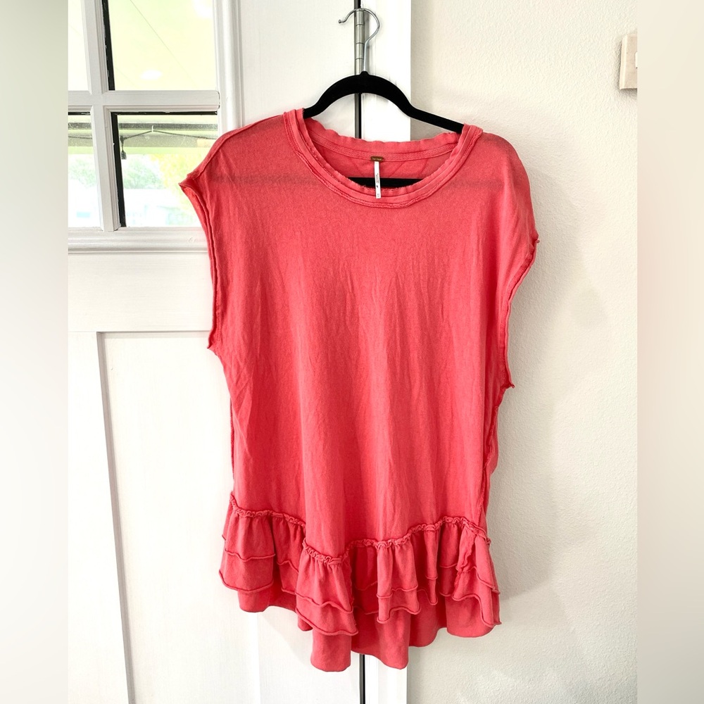 Free People oversized sleeveless tunic